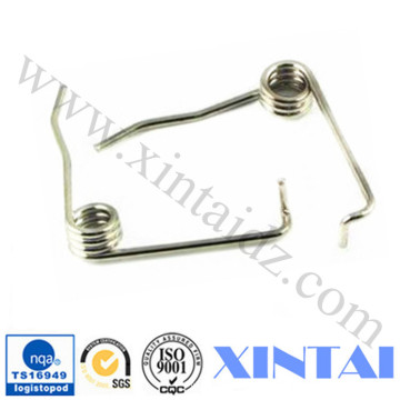 Stainless Steel Precision Hardware Helical Spiral Double Small Torsion Spring